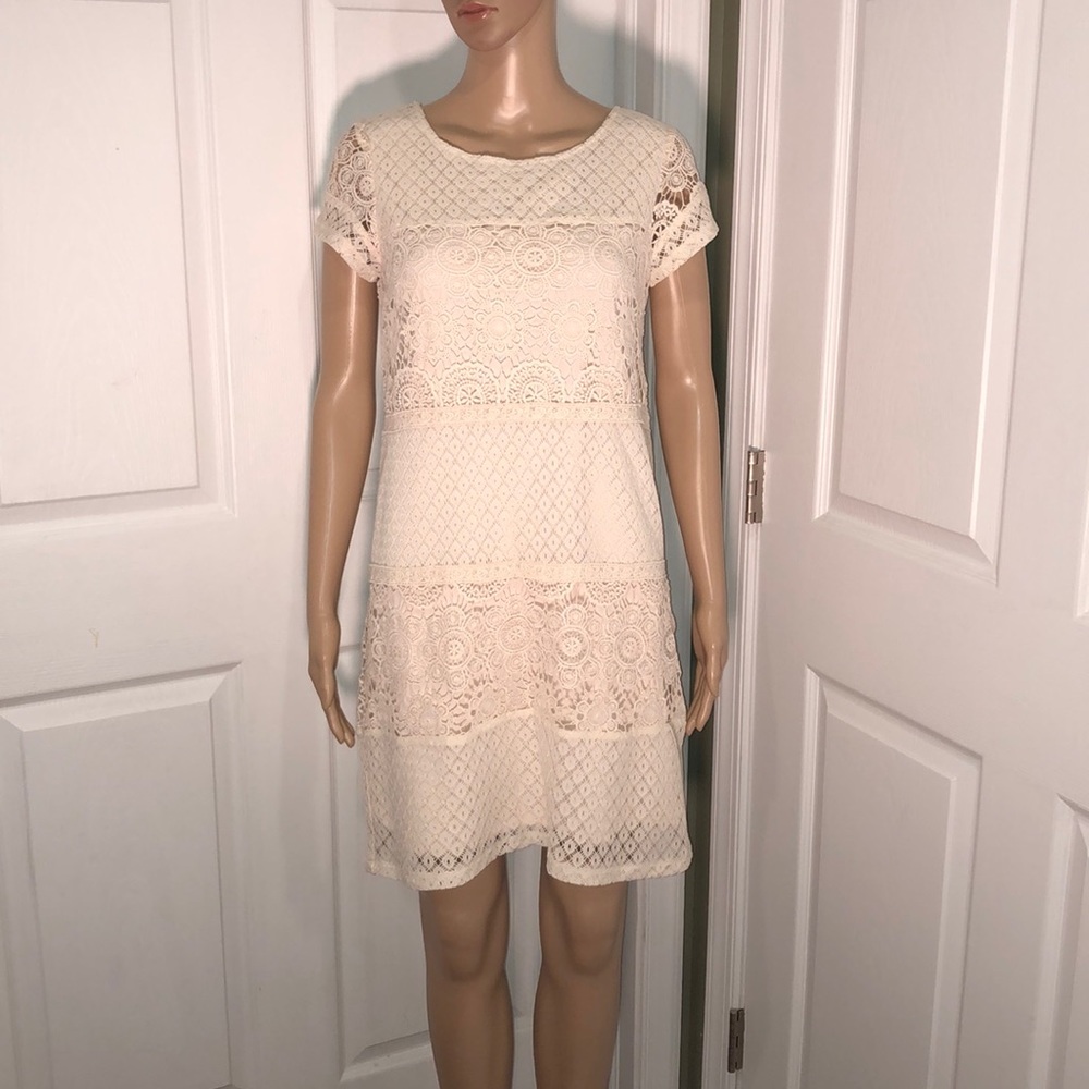 Xhilaration Ivory Dress M